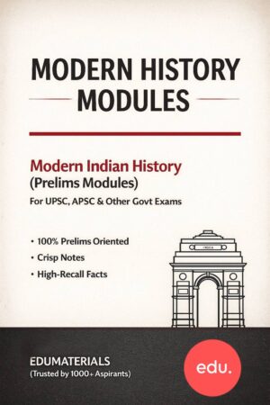 Modern India History