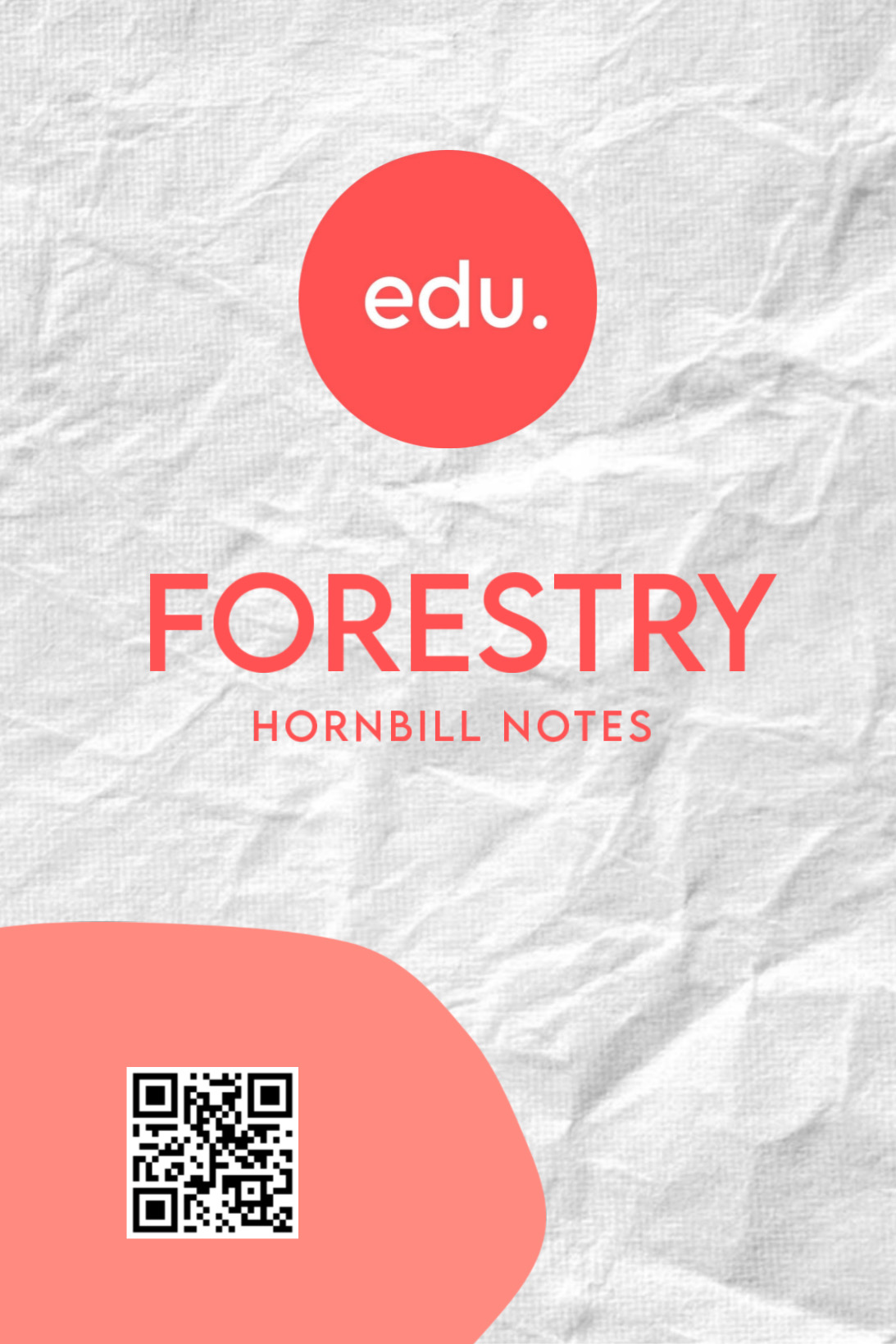 Forestry Hornbill class note